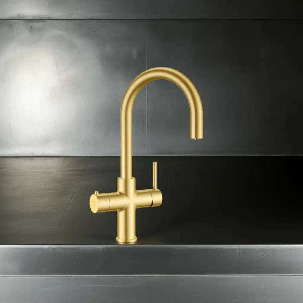 אקו וואן מערכת תת כיורי חם קר משולב  ברז מטבח 1-4