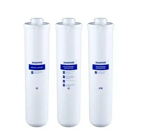 Aquaphor סט סננים למערכת אוסמוזה הפוכה מוריון RO-101S (ללא ממברנה)