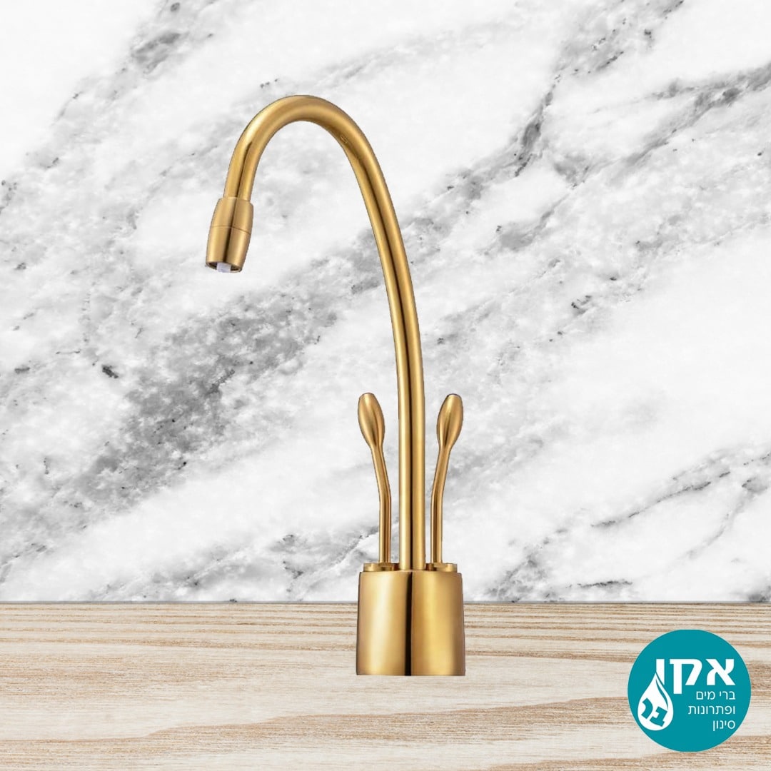 ברז מים חם סטיק מתאים למערכת תת כיורי חם קר - אורי