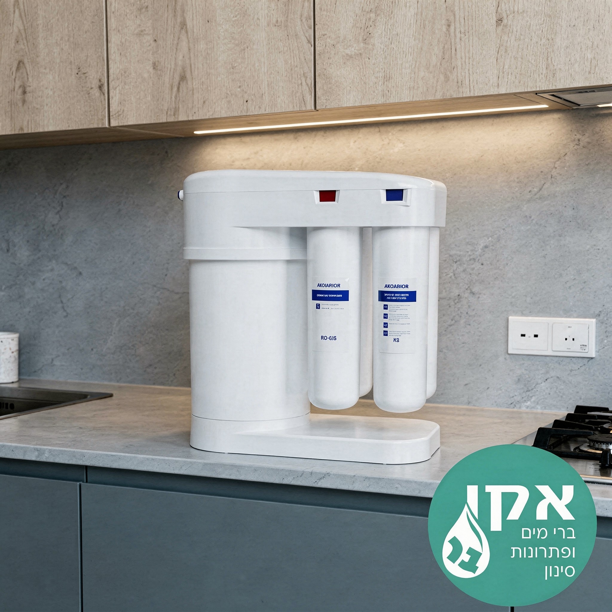 מערכת אוסמוזה הפוכה RO-101S Morion קומפקטי