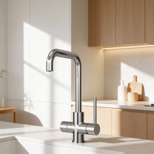 מערכת תת כיורי ברז משולב חם קר סודה עם ברז מטבח